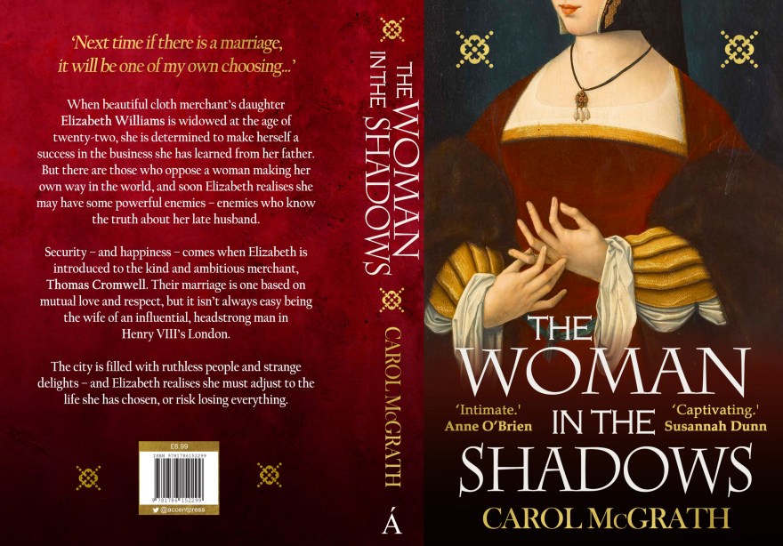 Print wrap for 'The Woman in the Shadows'